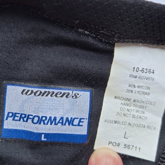 As-New Performance Ultra Unpadded Biking Cycling Shorts, Black Women's Size L - Picture 5 of 5